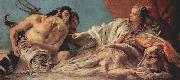 Giovanni Battista Tiepolo Neptun bietet der Stadt Venedig Opfergaben Spain oil painting artist
